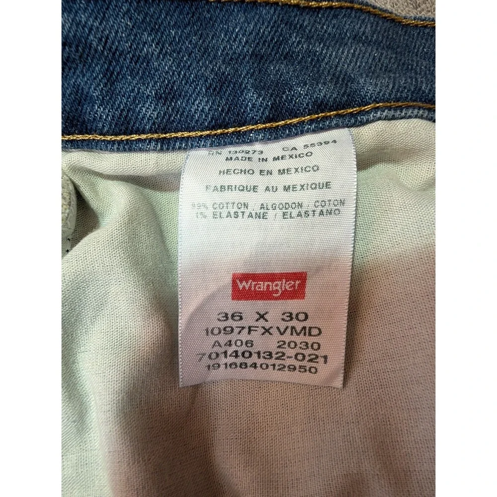 Wrangler Comfort Jeans‎ Men's Size  36X30 Blue Denim